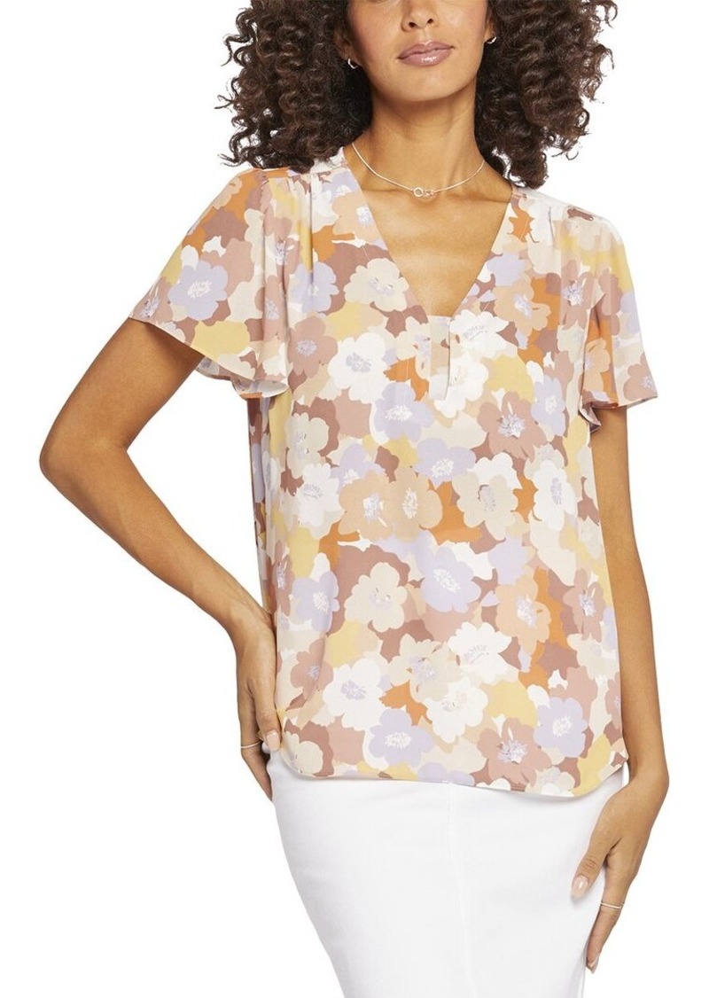 NYDJ Flounce Blouse