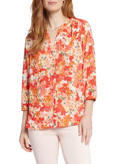 NYDJ Pintuck Blouse in Bayview at Nordstrom Rack