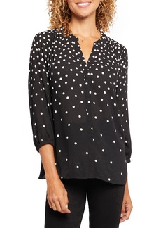 NYDJ Pintuck Blouse in Percy Dot at Nordstrom Rack