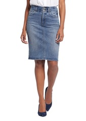 Nydj High Rise Hollywood Denim Skirt