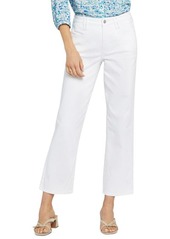 NYDJ High Waist Relaxed Straight Leg Ankle Jeans