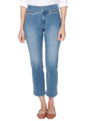 NYDJ Marilyn Ankle Straight Leg Jeans in Clean Brickell at Nordstrom