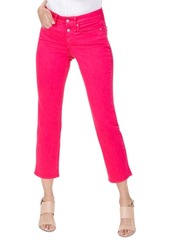 Nydj Marilyn Button-Fly Ankle Jeans