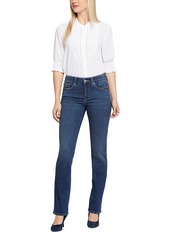 Nydj Marilyn High Rise Straight Jeans