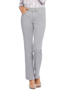 Nydj Marilyn High Rise Straight Jeans in Charisma