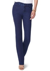 NYDJ Marilyn Stretch Straight Leg Jeans in Rinse at Nordstrom