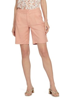 NYDJ Modern Linen Blend Bermuda Shorts