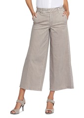 Nydj Mona High Rise Wide Leg Trouser Ankle Jeans in Boardwalk