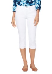 NYDJ Petites Marilyn Cropped Jeans in Optic White