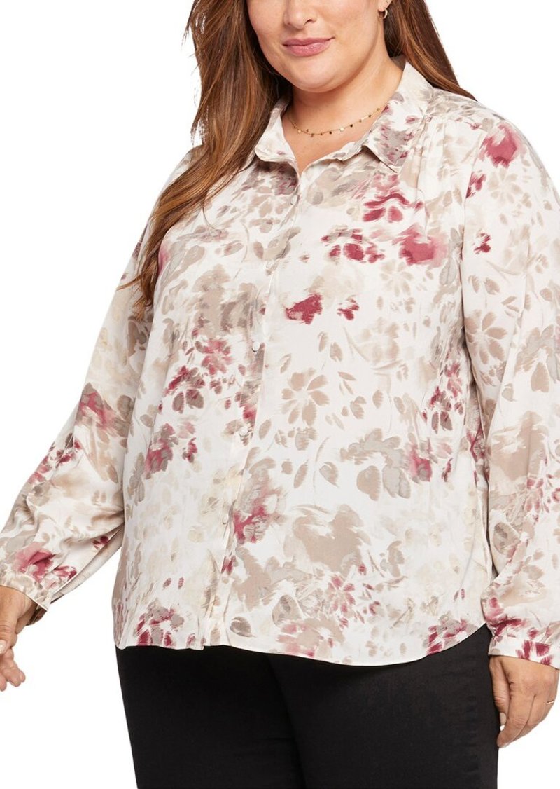 NYDJ Plus Modern Blouse