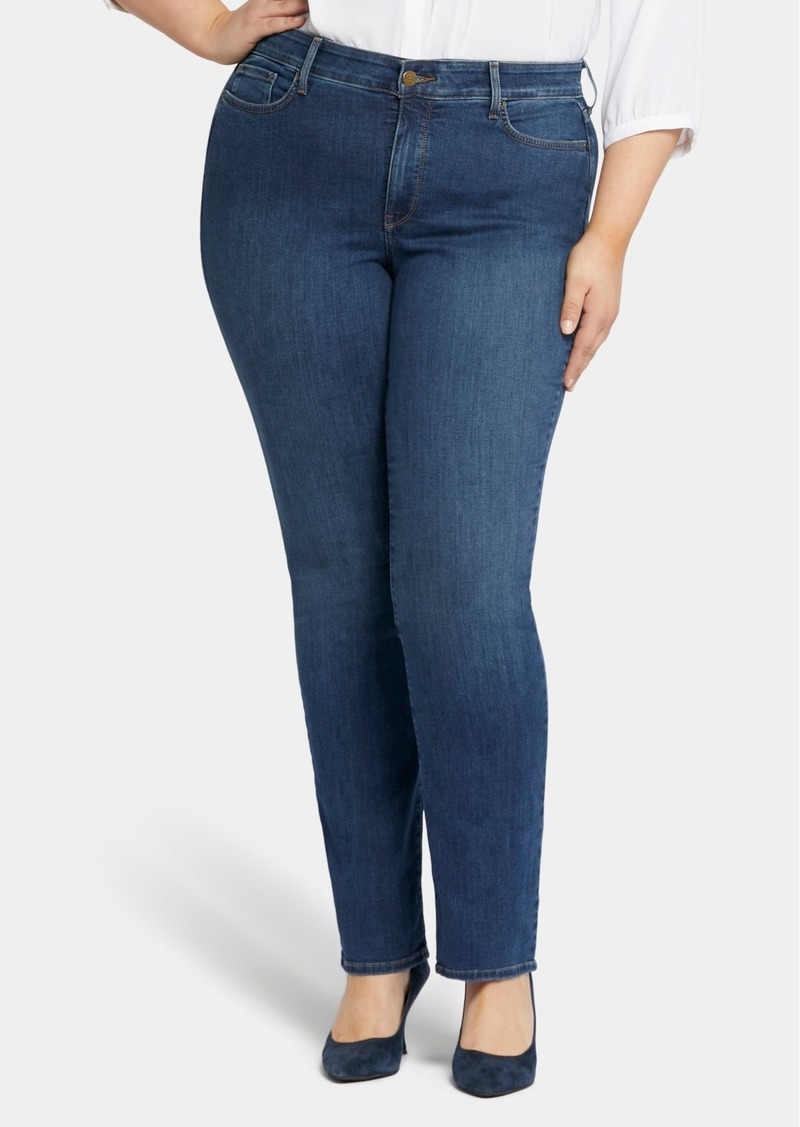 Nydj Plus Size Marilyn Straight Leg Jeans - Cooper