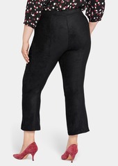 Nydj Plus Size Slim Bootcut Pull-On Pants - Saddlewood