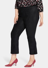 Nydj Plus Size Slim Bootcut Pull-On Pants - Saddlewood