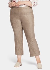 Nydj Plus Size Slim Bootcut Pull-On Pants - Saddlewood