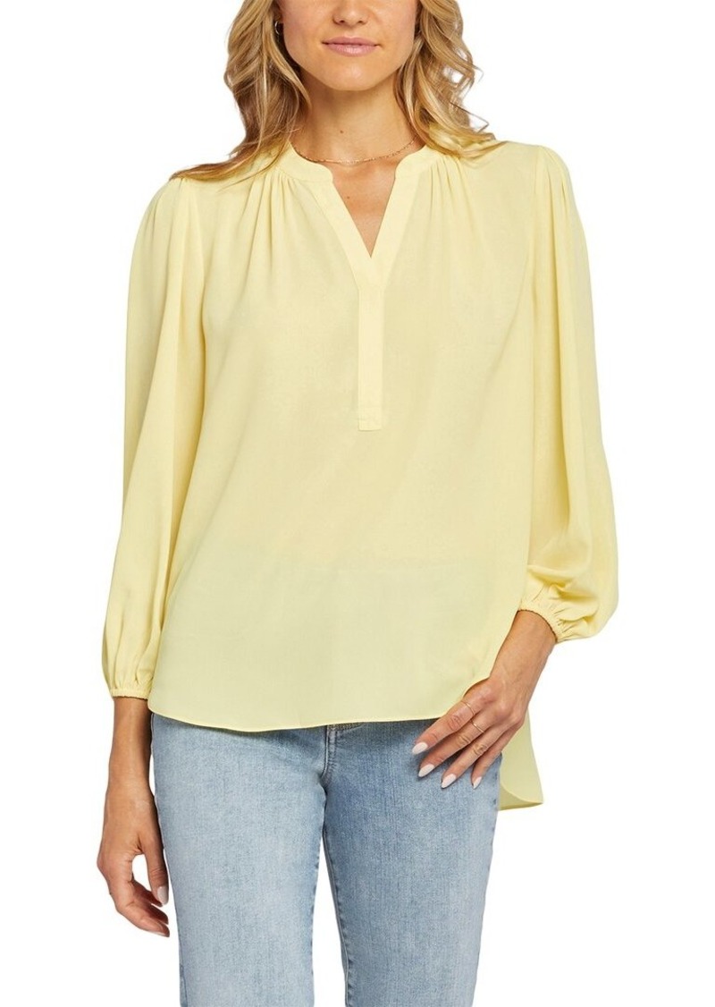 NYDJ Puff Sleeve Popover