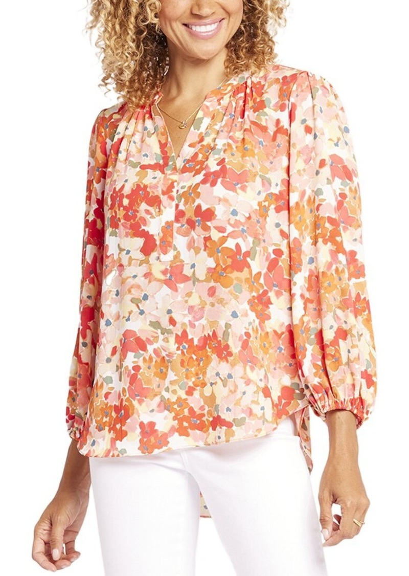 NYDJ Puff Sleeve Popover