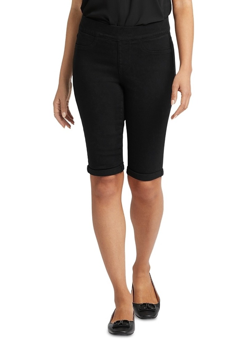 Nydj Pull-On High Rise Bike Shorts