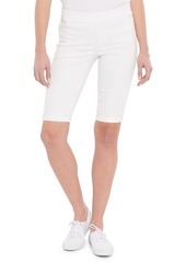 NYDJ Pull On Shorts in Optic White at Nordstrom
