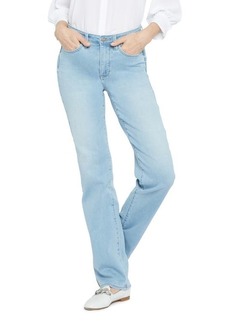 NYDJ Relaxed Distressed Straight Leg Jeans