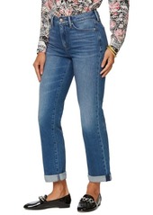 NYDJ Relaxed Straight Leg Cuff Jeans in Duvall at Nordstrom