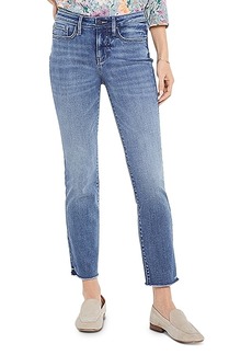 Nydj Sheri High Rise Ankle Straight Jeans in Rockie