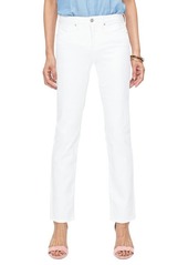 NYDJ Sheri Slim Jeans in Optic White at Nordstrom