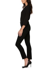 Nydj Sheri Tummy-Control Slim-Leg Jeans - Black