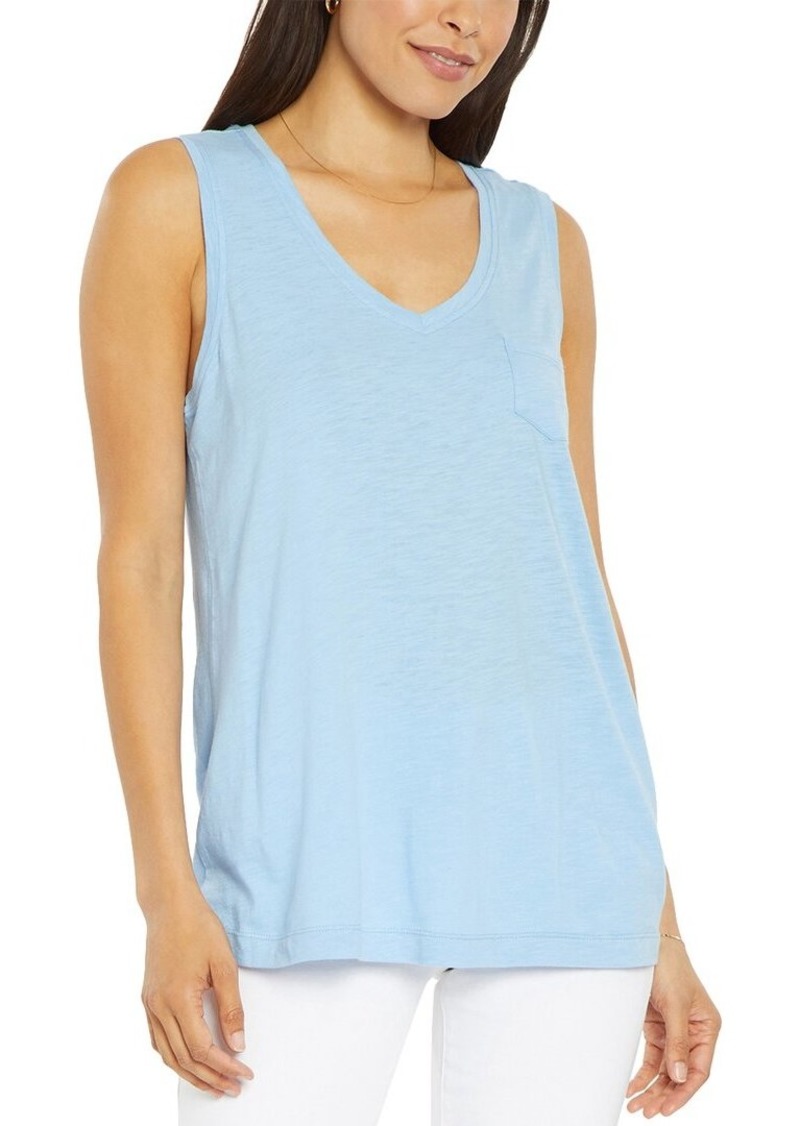 NYDJ Sleeveless Pocket T-Shirt