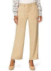 NYDJ The Trouser Linen Blend Pants in Warm Sand at Nordstrom