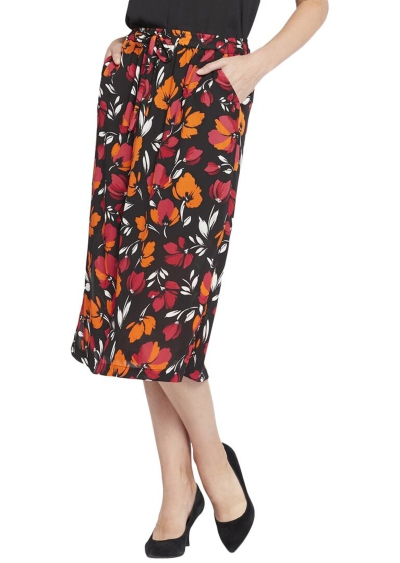 NYDJ Tropical Waves Midi Skirt