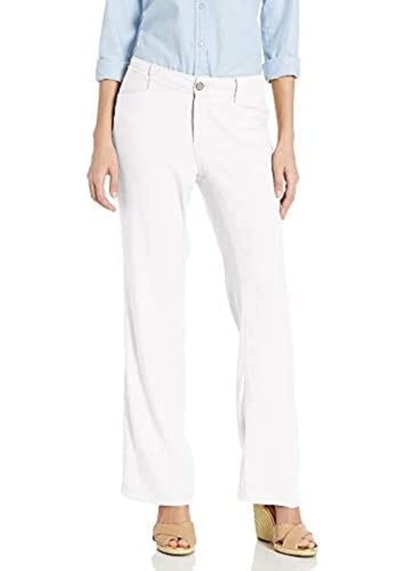 NYDJ Women's Linen Trouser Pants