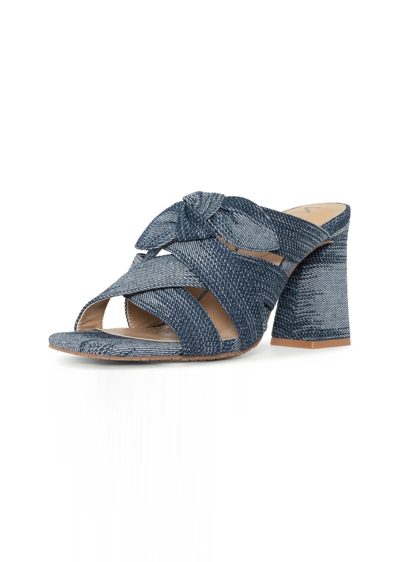 NYDJ Women's Loreri Denim Flared Block Heel