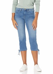 NYDJ Women's Misses Capri Jeans with Drawcord Hem