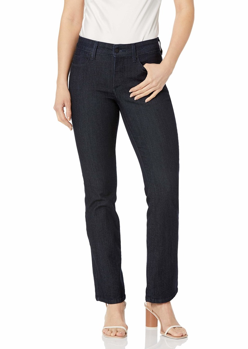 NYDJ Women's Petite Billie Mini Bootcut Jeans Dark Enzyme 0