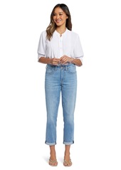 NYDJ Women's Petite Margot Girlfriend Jeans