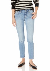 NYDJ Women's Petite Marilyn Straight Jeans In Premium Lightweight Denim Heyburn Wash 4P