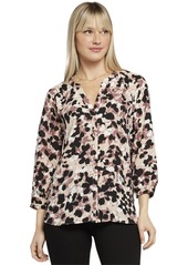 NYDJ Women's Pintuck Blouse