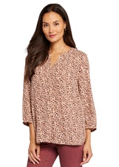 NYDJ Women's Pintuck Blouse