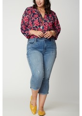 Nydj Women's Plus Size Chloe Skinny Capri Jeans