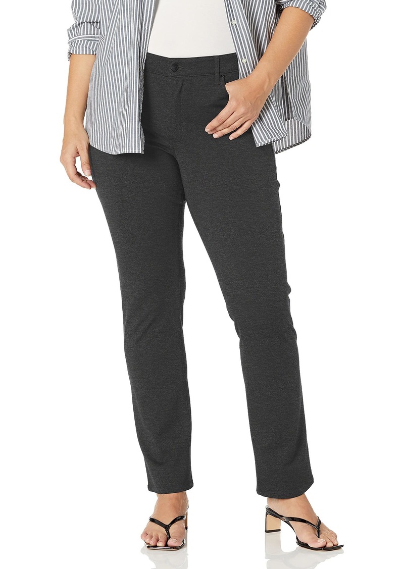 NYDJ Women's Plus Size Ponte Marilyn Straight Leg Pant  W