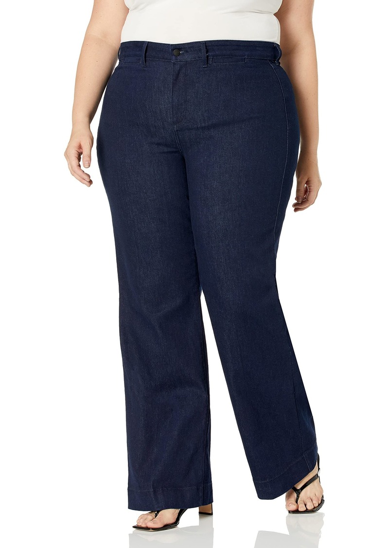 NYDJ womens Plus Size Teresa Trouser Jeans | Slimming & Flattering Fit Pants   US