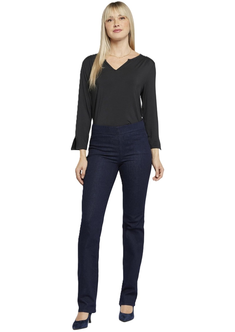 NYDJ Women's Pull-On Marilyn Straight Jeans | Slimming & Flattering Fit