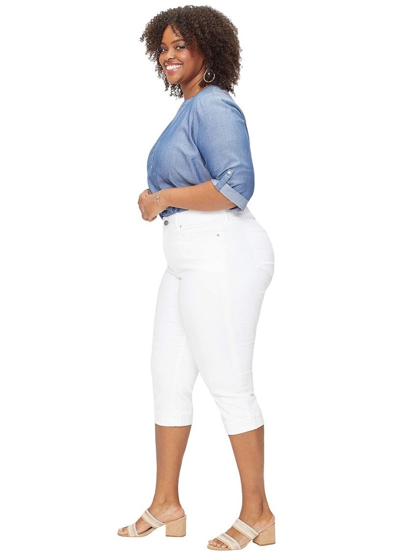 NYDJ Women's Size Plus Marilyn Crop Cuff Jean in Cool Embrace Denim  26W