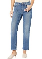 NYDJ Petite Relaxed Straight Jeans in Duvall