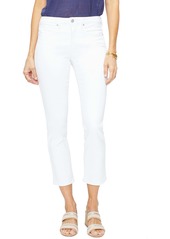 NYDJ Sheri High Waist Stretch Slim Ankle Jeans in Optic White at Nordstrom
