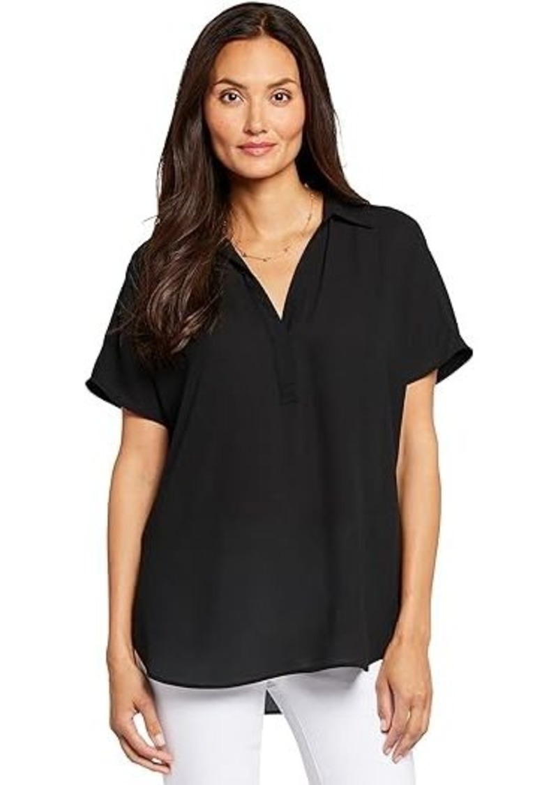 NYDJ Short Sleeve Becky Blouse