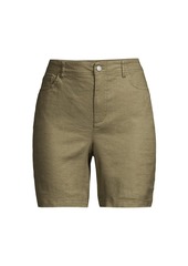 NYDJ Stretch Linen Shorts