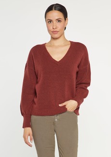 NYDJ V-Neck Sweater - Husk - S - Also in: XXS, XS, L, XL, M