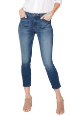 NYDJ Alina Utility Pocket Ankle Skinny Jeans