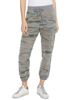 NYDJ Cotton Blend French Terry Sweatpants in Laurel Camo at Nordstrom